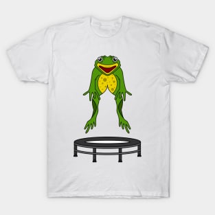 Frog with Trampoline T-Shirt